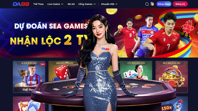 DA88 thiên đường nhà cái giải trí uy tín Top 1 Châu Á