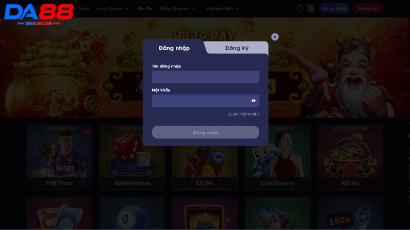 Những điều người chơi cần chuẩn bị khi đăng nhập DA88